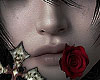 Red flower in my mouth
