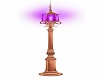 Purple Glow Street Lamp