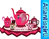 Cute Pinkie Tea Set