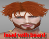 head with beard