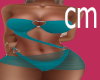 heart me summer teal blu