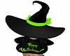Halloween Witch Hat-Neon