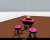 pink fortune table