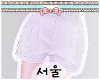 서울 White Boy Shorts.