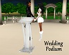 Wedding Podium & Poses