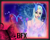 BFX Blue Neon Heart