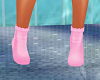 Socks and bow Pink