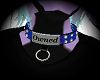 Blue "Owned" Collar M/F