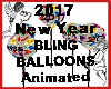 2017 New Years Balloons