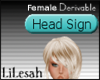 [LL] Head Sign Derivable