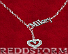 Mikey Silver Necklace