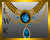 Victorian Necklace LBlue