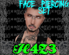 *H4*BlkFacePiercingSet