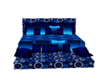 Poseless Blue Deco Bed