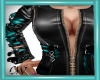 CW Teal Leather Jacket