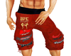 ufc shorts (red)