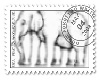 Illusion stamp Sticker