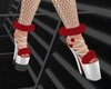 xmas_fur high heels