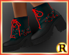 Red Laced Boot