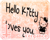 [Cx]Hello Kitty HeadSign
