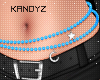 !!K Waist Beads Blue