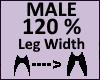 Leg Thigh Scaler 120%