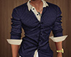 Camisa fiesta azul