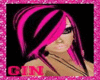 pink black hair xenon