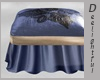 Winter Blue Ottoman
