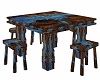 RESIN BLUE TABLE33