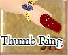 ~HB~ Thumb Ring-Violet
