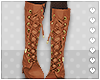 laced boots |tan