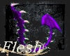 Demon purple tail