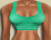 Green Workout Top