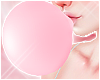 Pink bubblegum animated