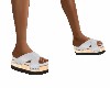 WHITE  SANDALS