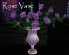 AV Purple Rose Vase