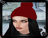 Red Winter Hat & Hair