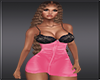 CG68 Pink Leather Dress