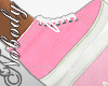 ! Candy Pink Sneakers