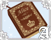 Alice Book Bag S~ Brown