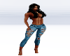 DJM Blue Rip Capri RL