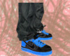 Blue Black Nikez