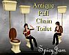 Antq Pull Chain Toilet