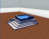 Blue and White Hottub
