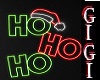 GM Neon Xmas HoHoHo