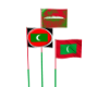 [R] 3 Maldives flag