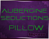 ! Aubergine Pillow Cuddl