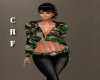 CRF* Green Camo Hoodie