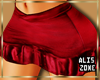 [AZ] RLL Red sexy skirt
